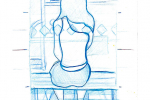 Study for "Bus Stop"