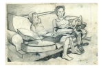 Study for "Sisters" 